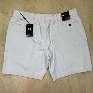 NEW Under Armour UA Iso-Chill Shorts Golf Mens Light Gray sz 40